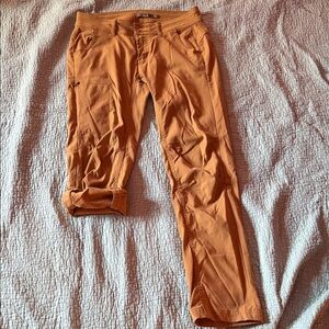 Prana Halle mustard color hiking Pants